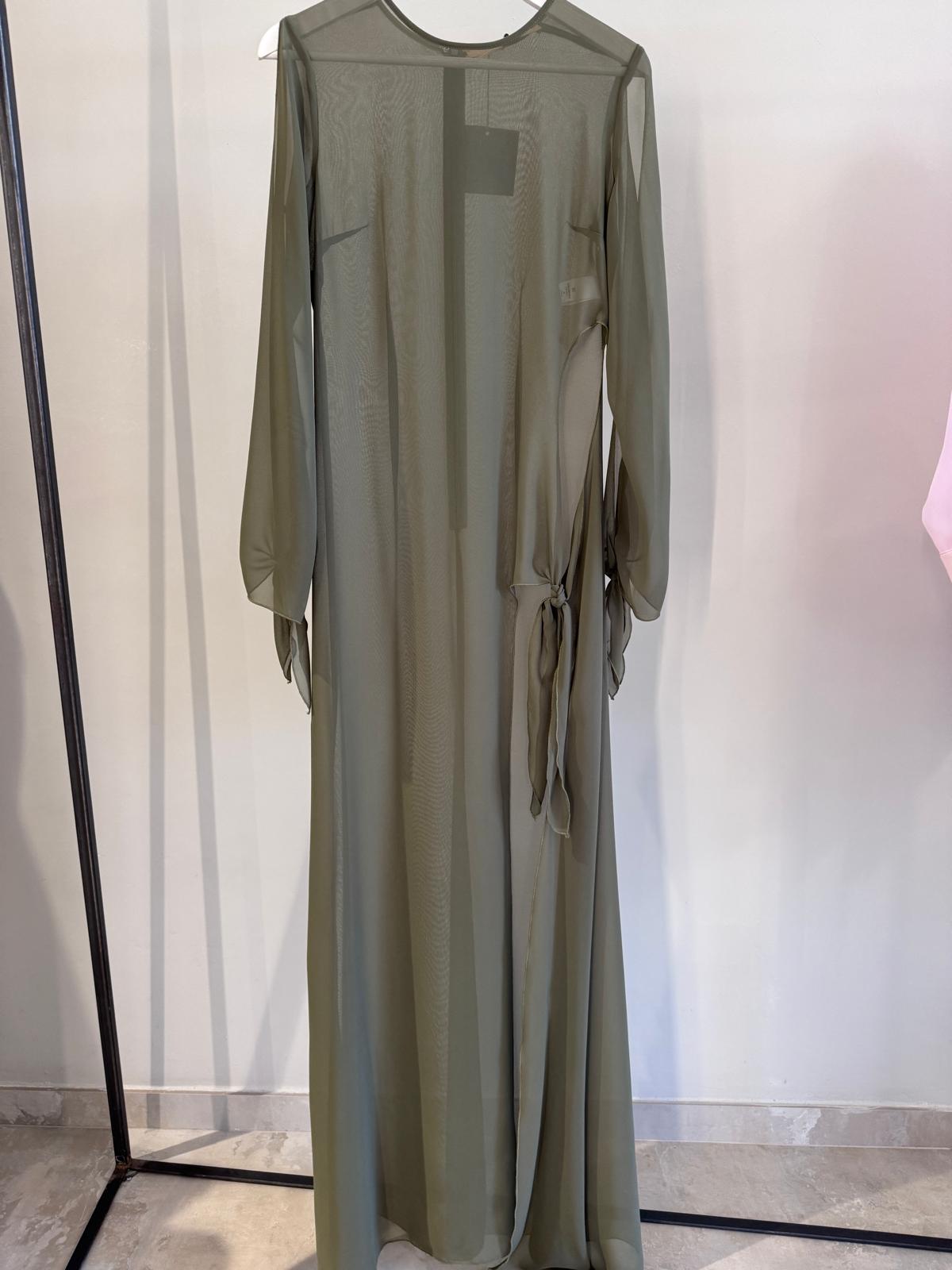 Side Tie Maxi Dress