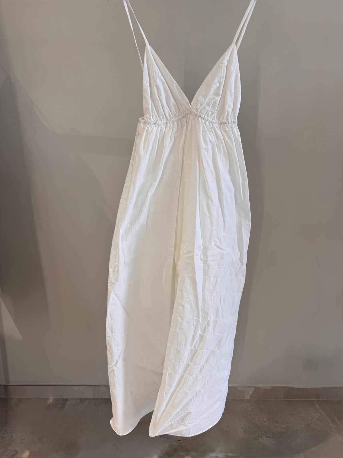 Abito Midi Con Spalline Sottili