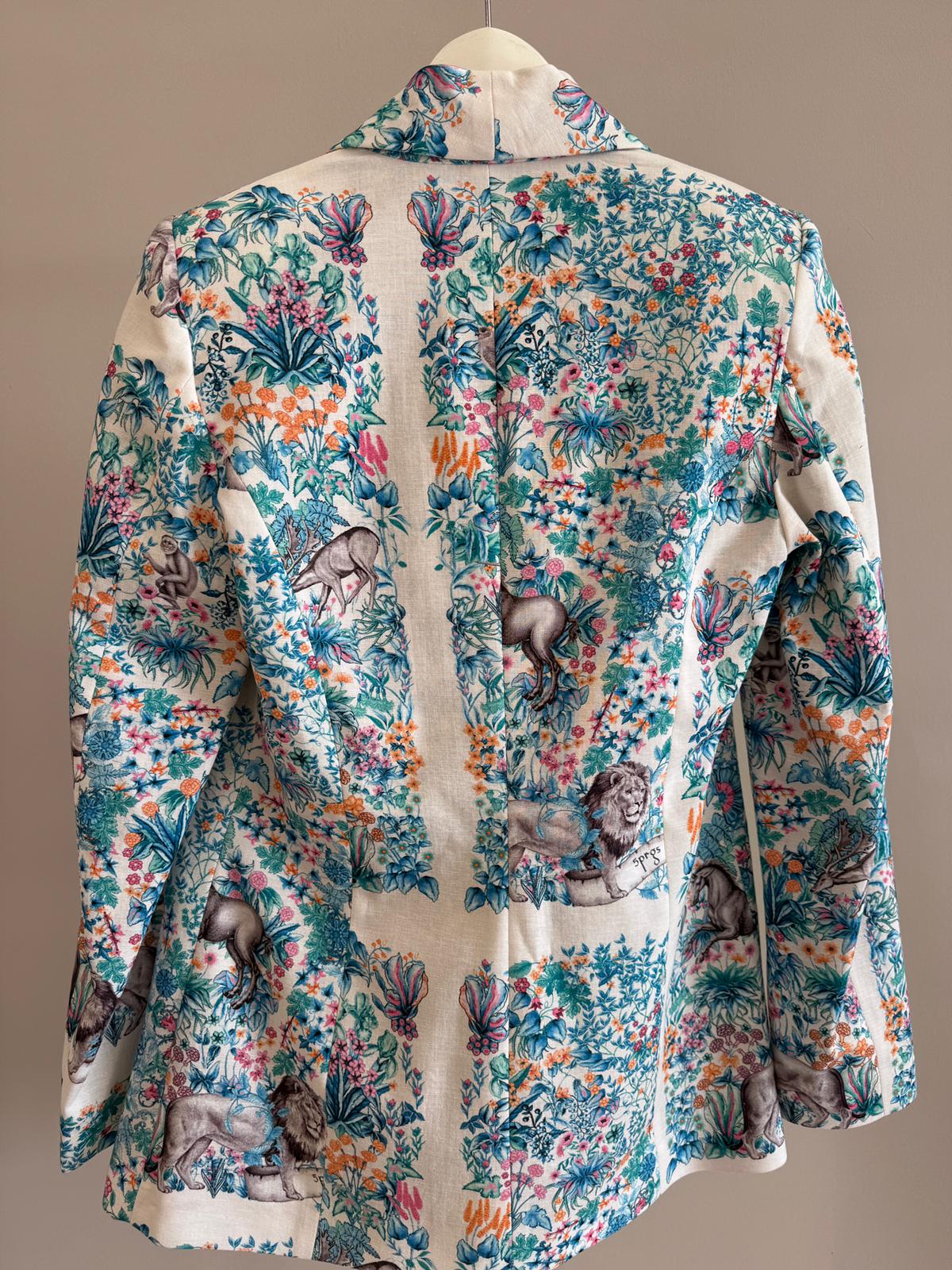 Linen Smoking Jacket