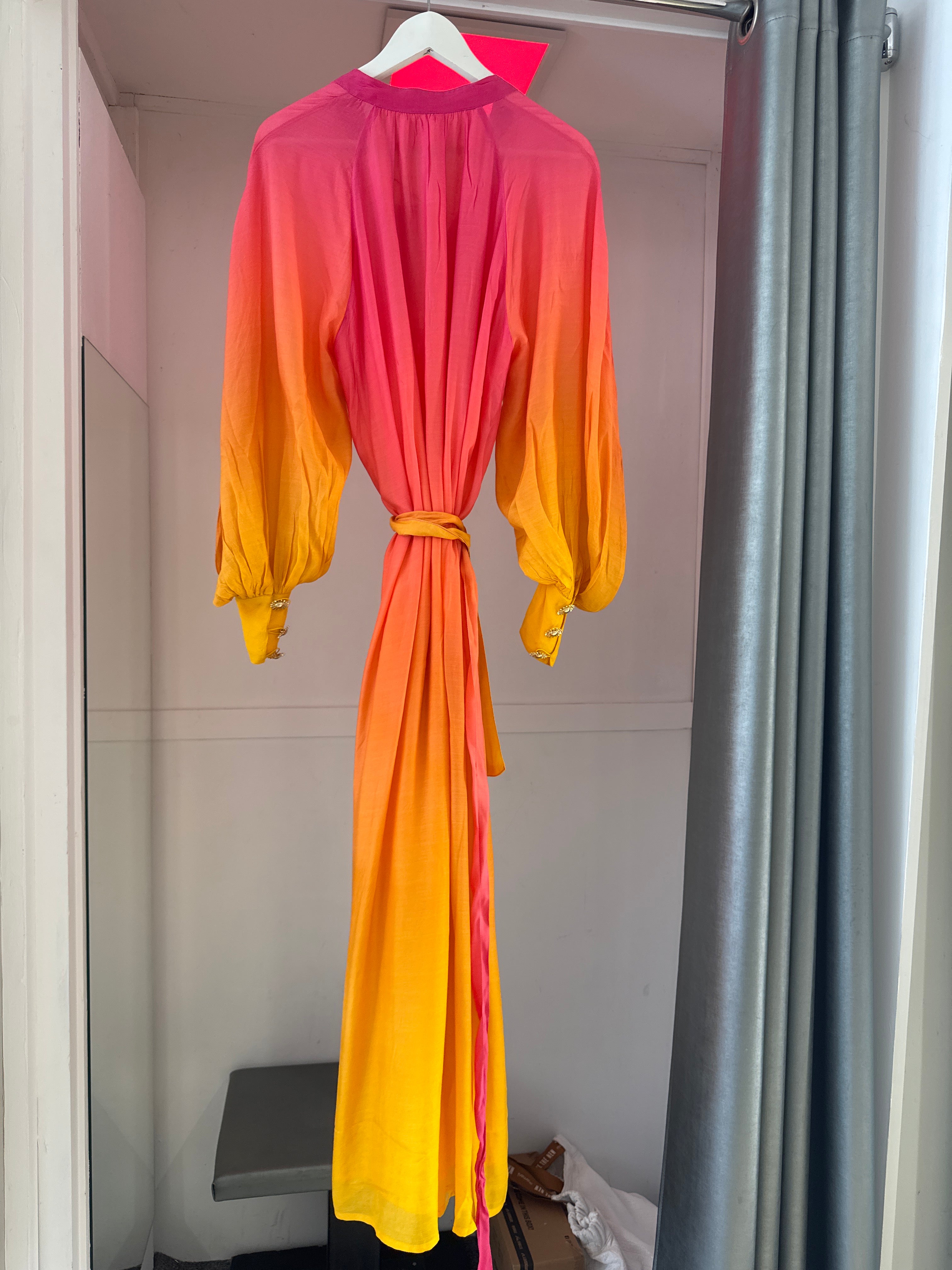 ANGIE LONG DRESS TIE AND DYE