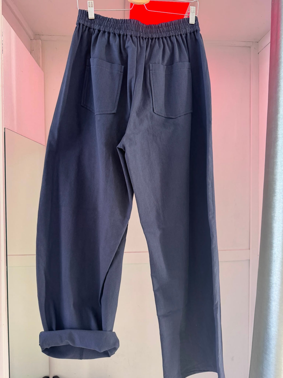 Pantalone balloon Blu Navy