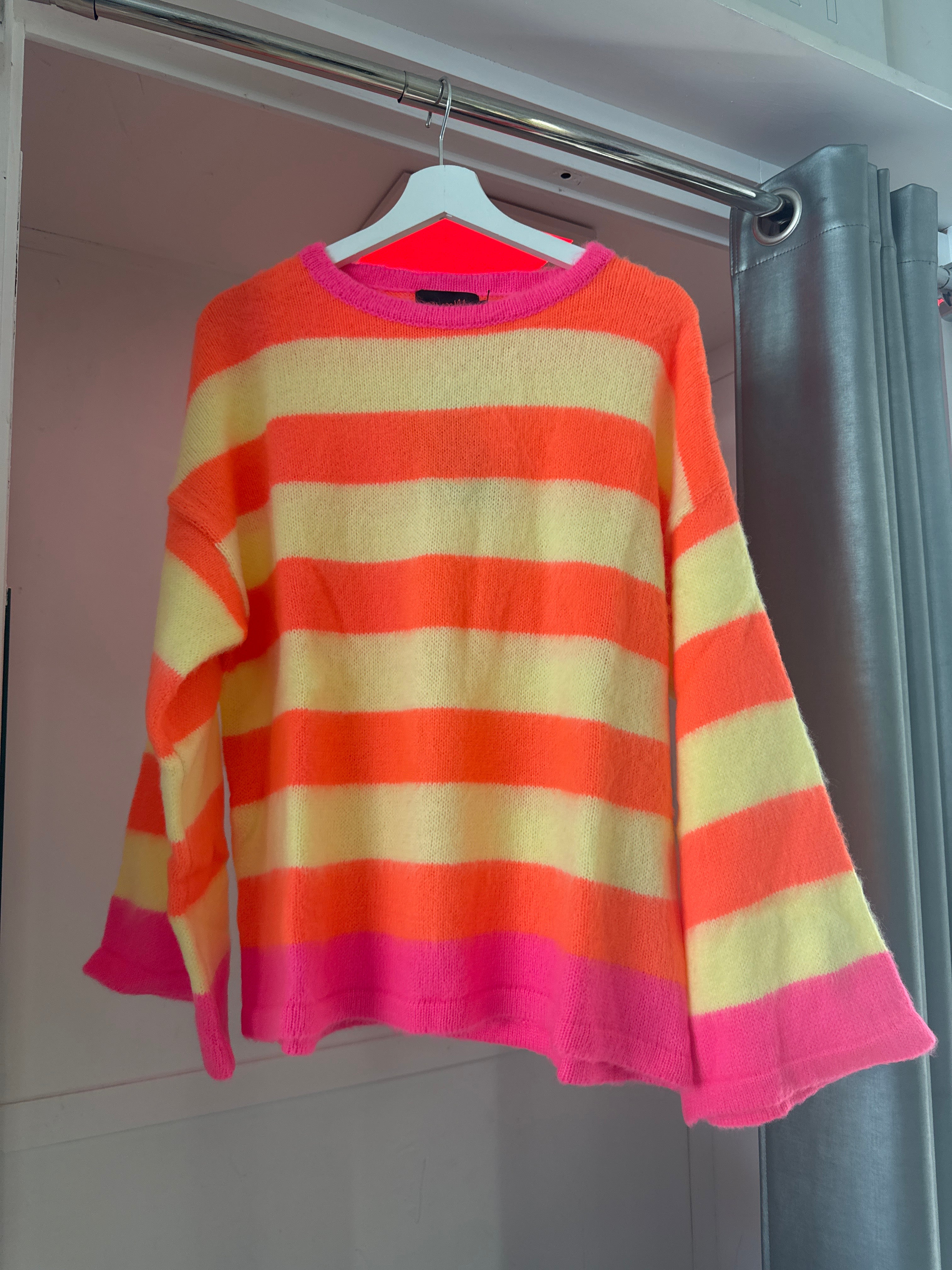 Knit Sweater Stripes