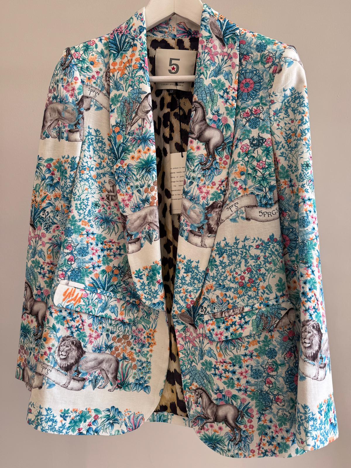 Linen Smoking Jacket