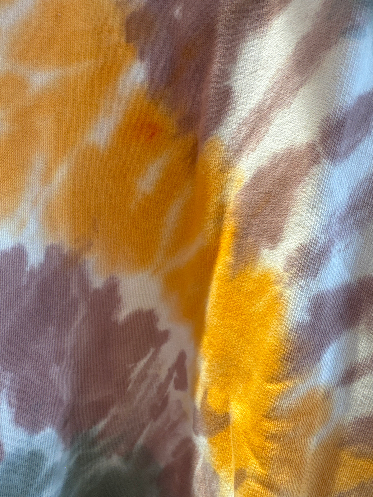 Tie Dye Wide Crewneck Sweatshirt