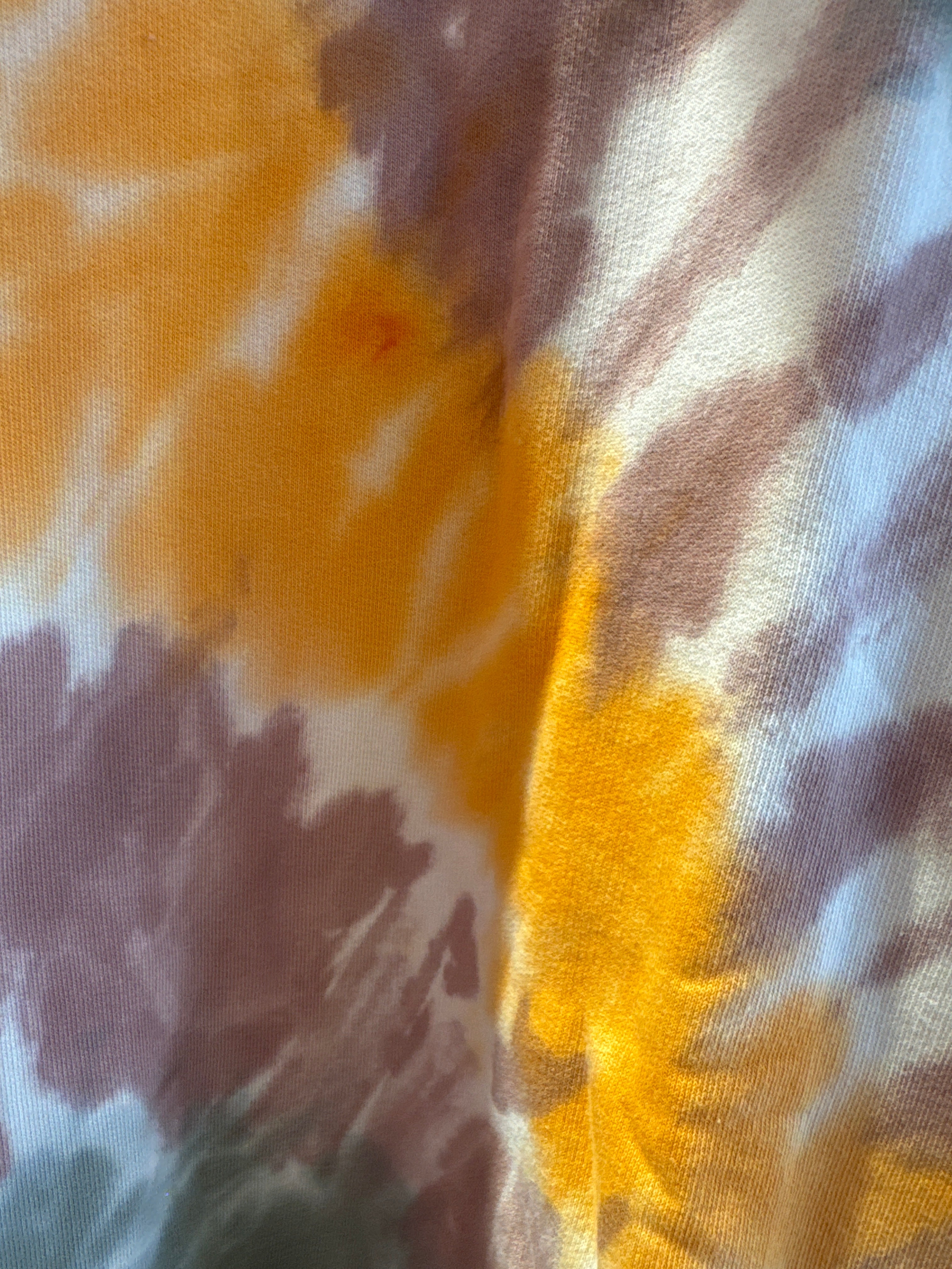 Tie Dye Wide Crewneck Sweatshirt