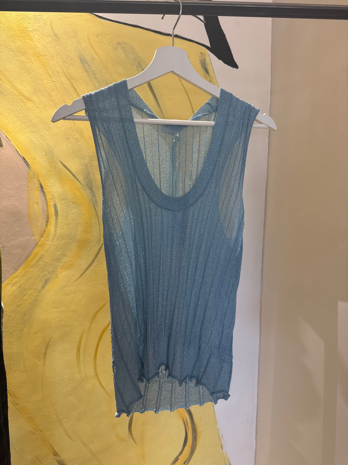 Top Light Lurex Rib