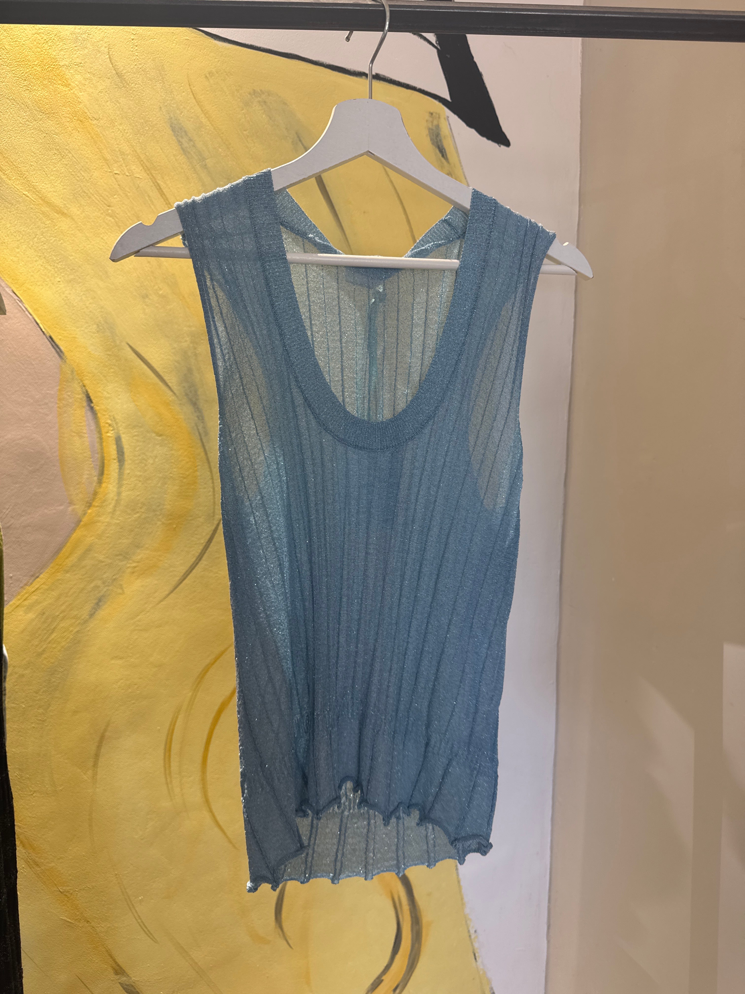 Top Light Lurex Rib