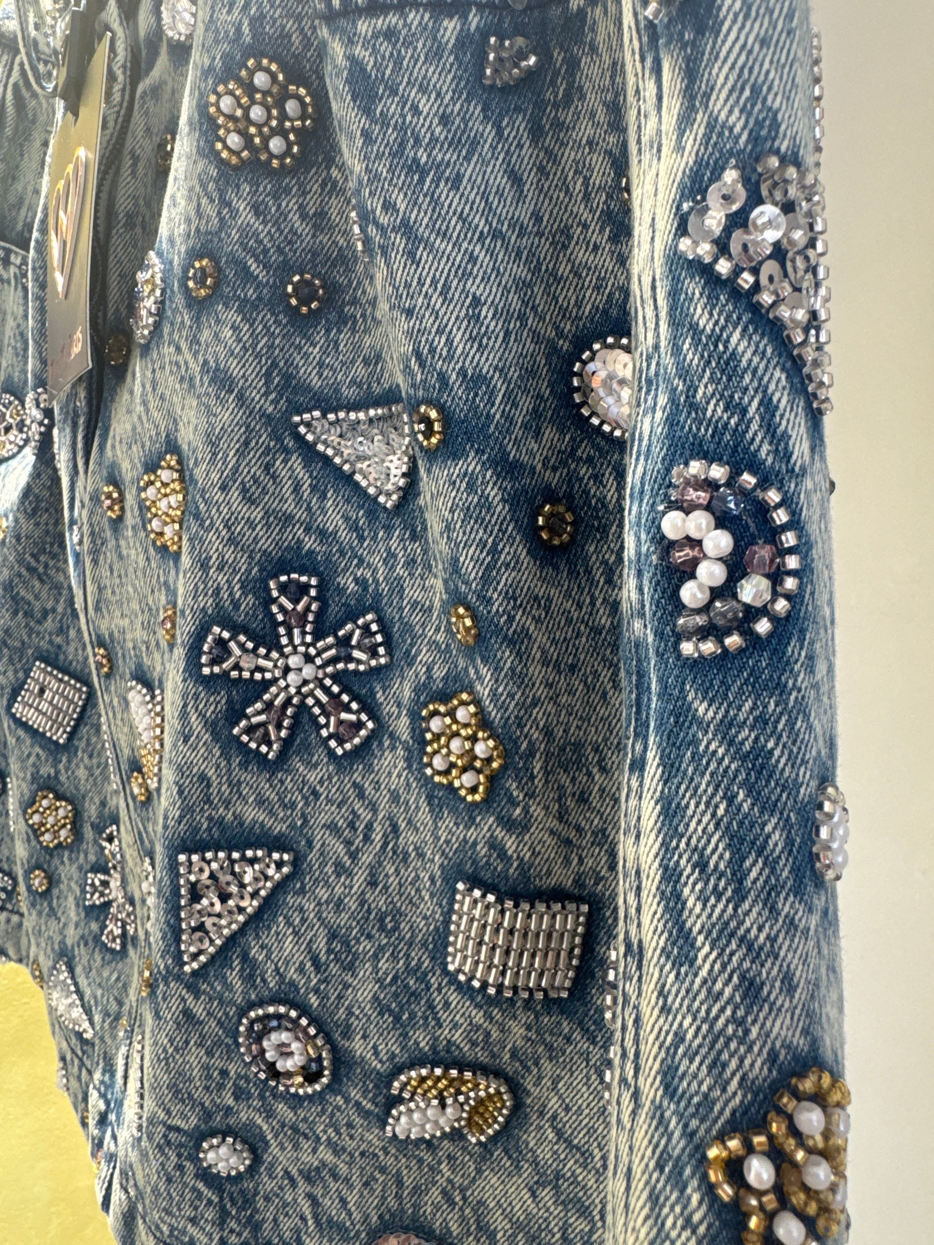 Mini Gonna In Denim
