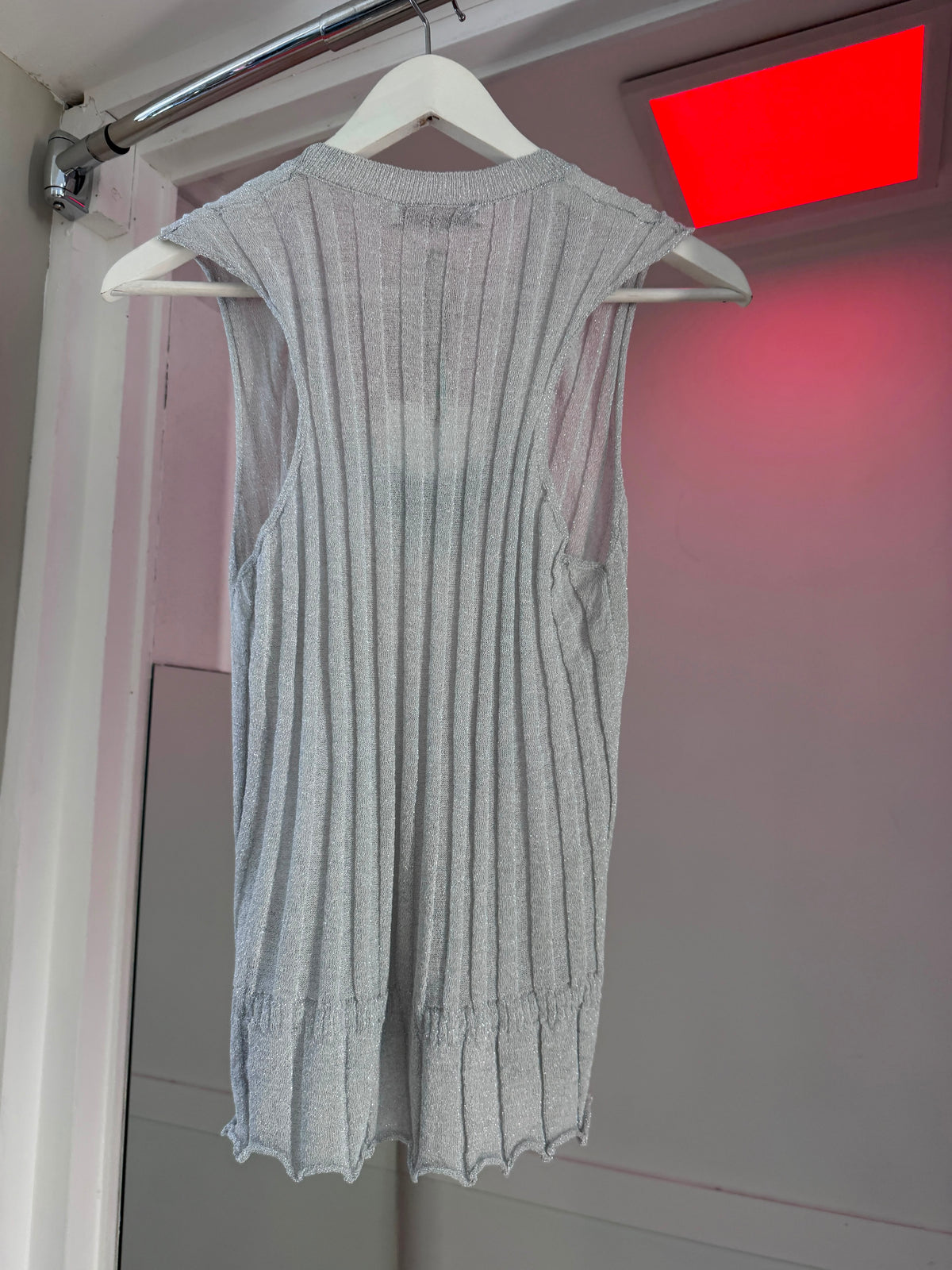 Top Light Lurex Rib