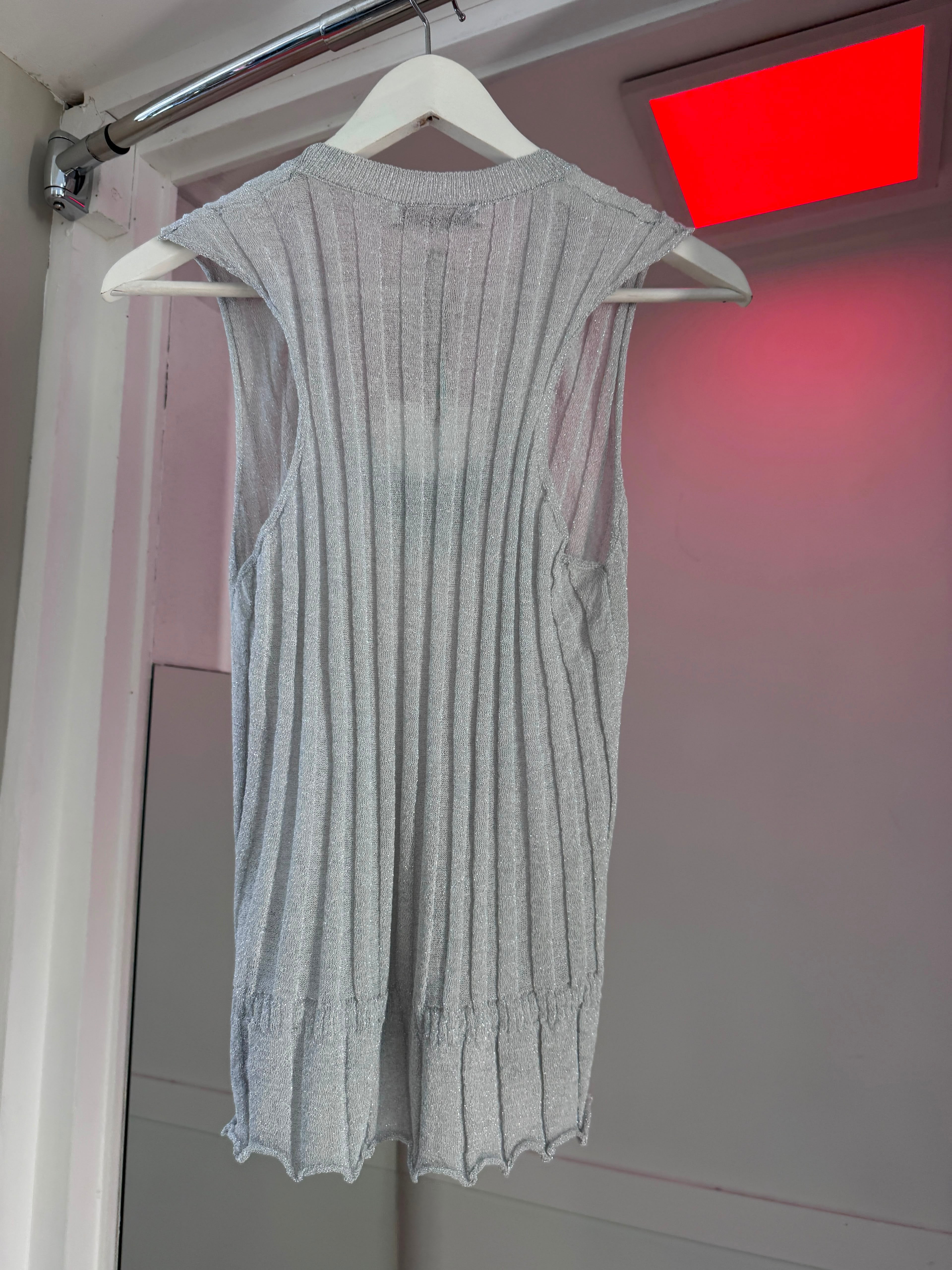 Top Light Lurex Rib