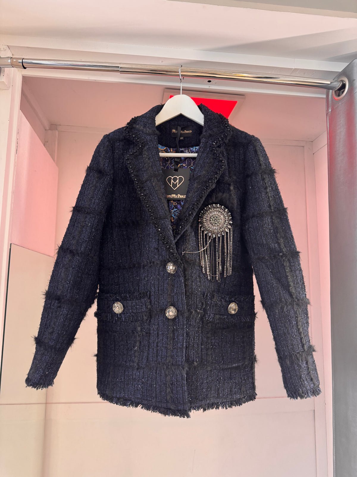 BLUE BLACK BLAZER