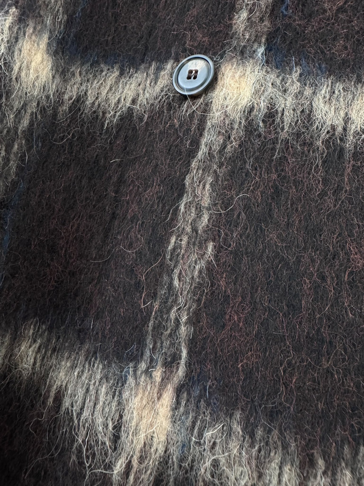 Cappotto Quadri Moro