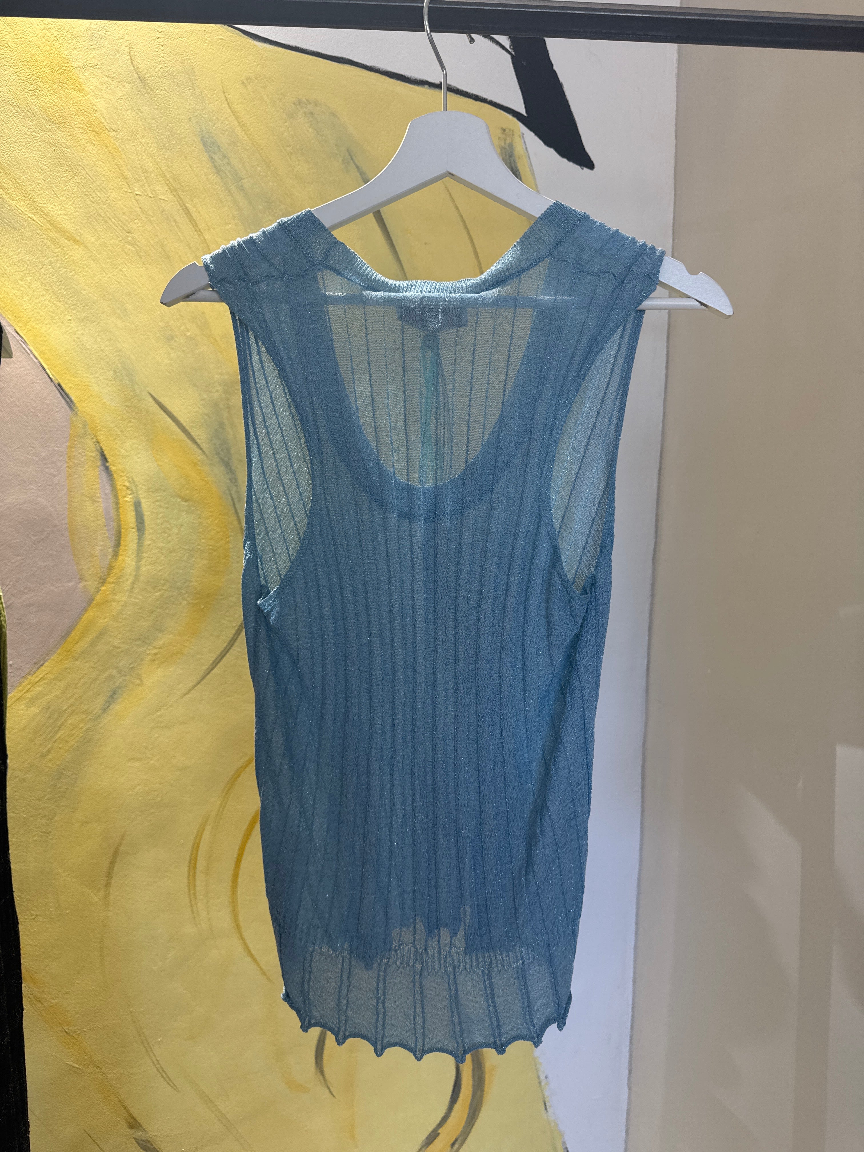Top Light Lurex Rib