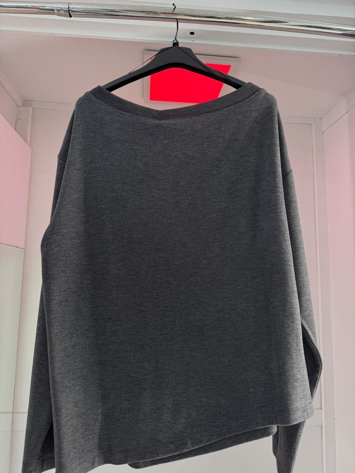 Maglia Assimetrica Grigia