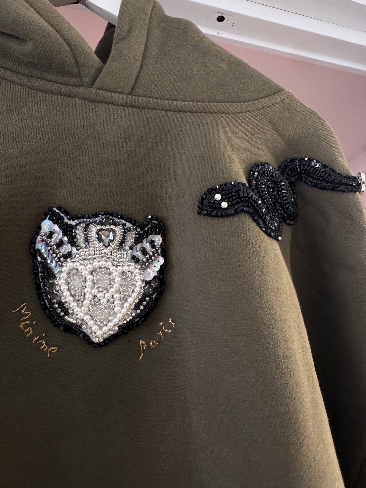 MILITARY GREEN HOODIE