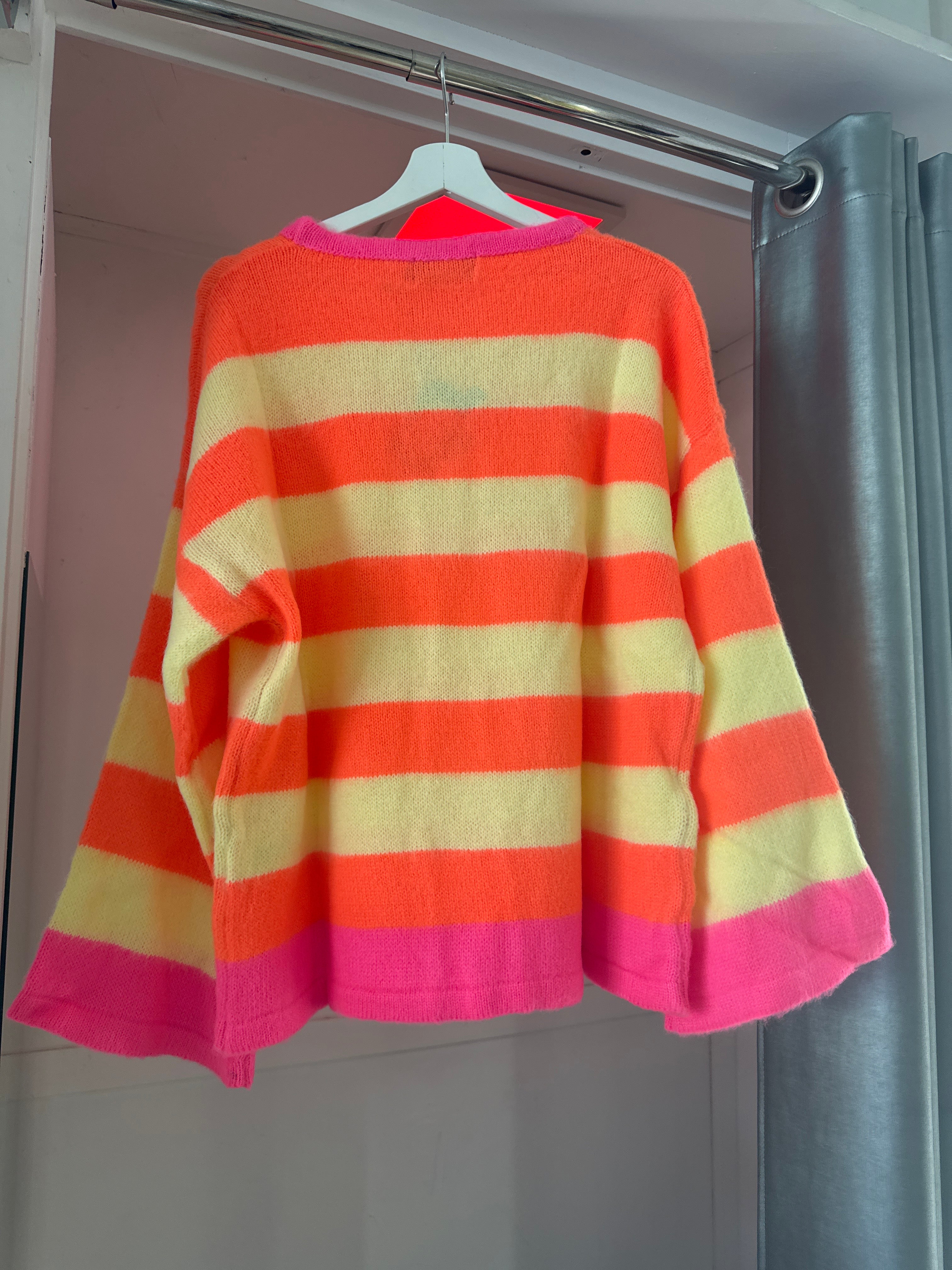 Knit Sweater Stripes