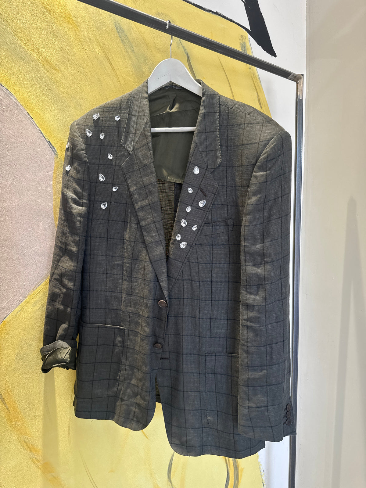 Blazer Pietre A Quadri
