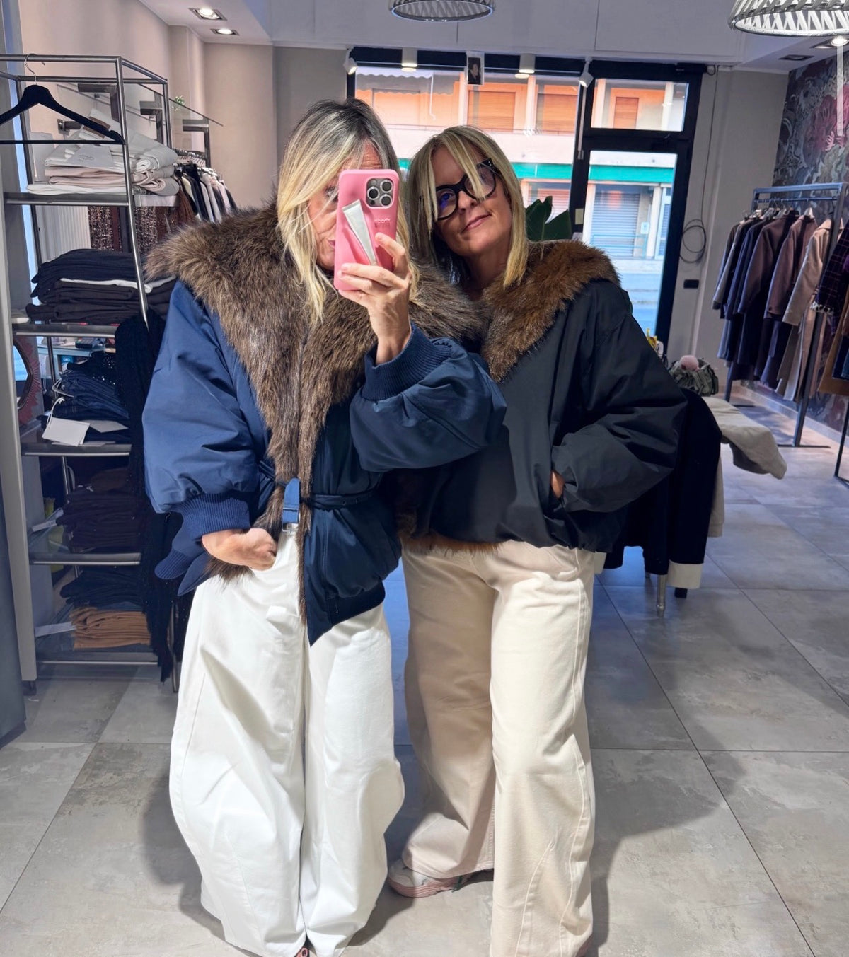 Bomber Pelo Navy