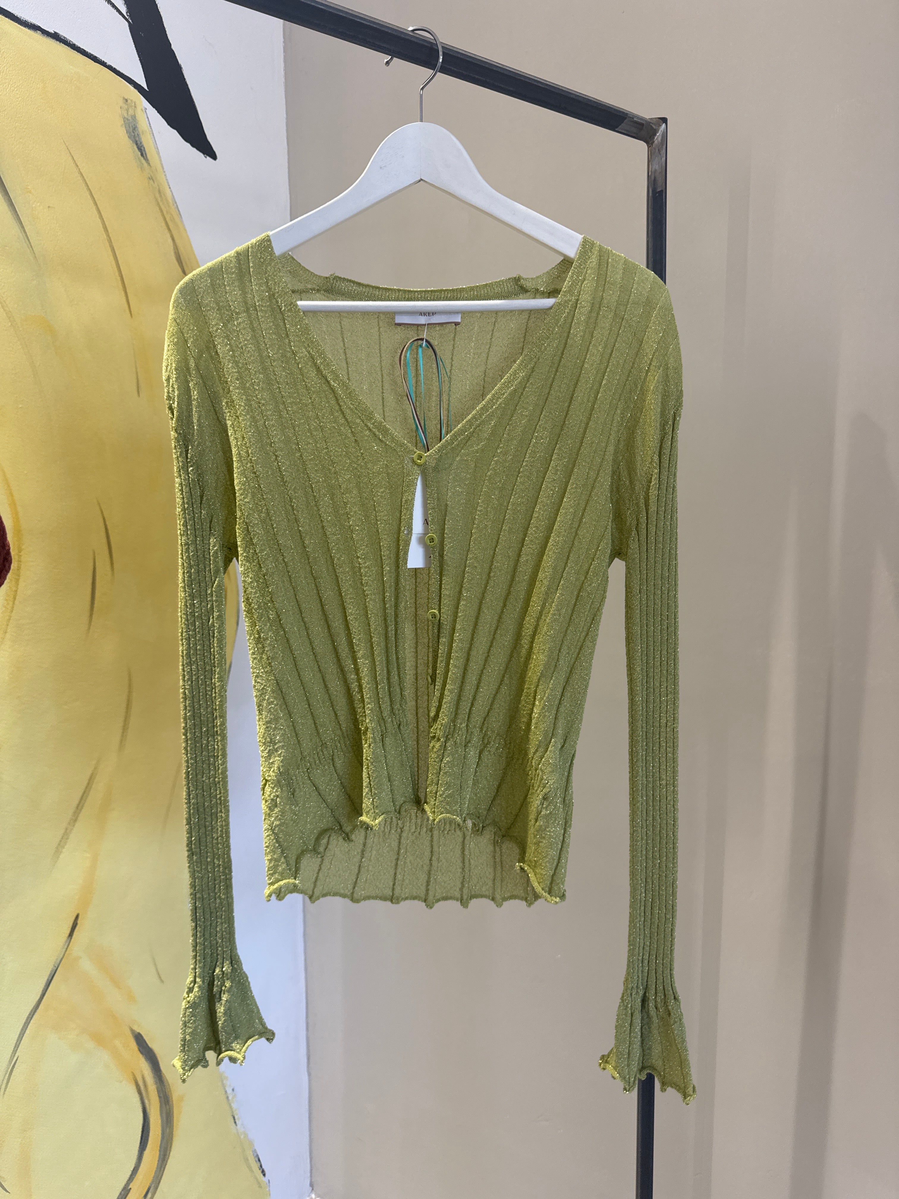 Cardigan in lurex