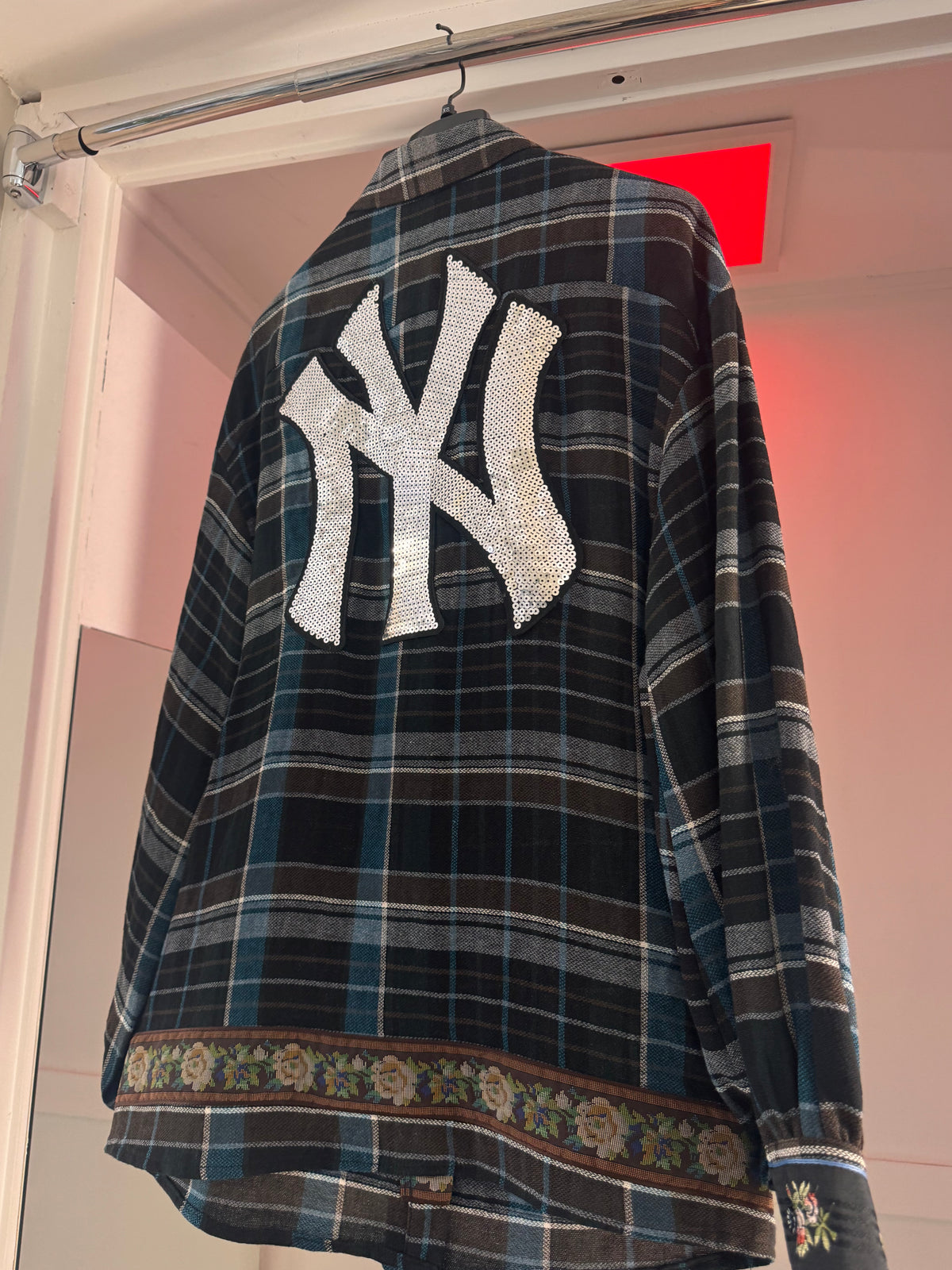 Camicia Check Blu