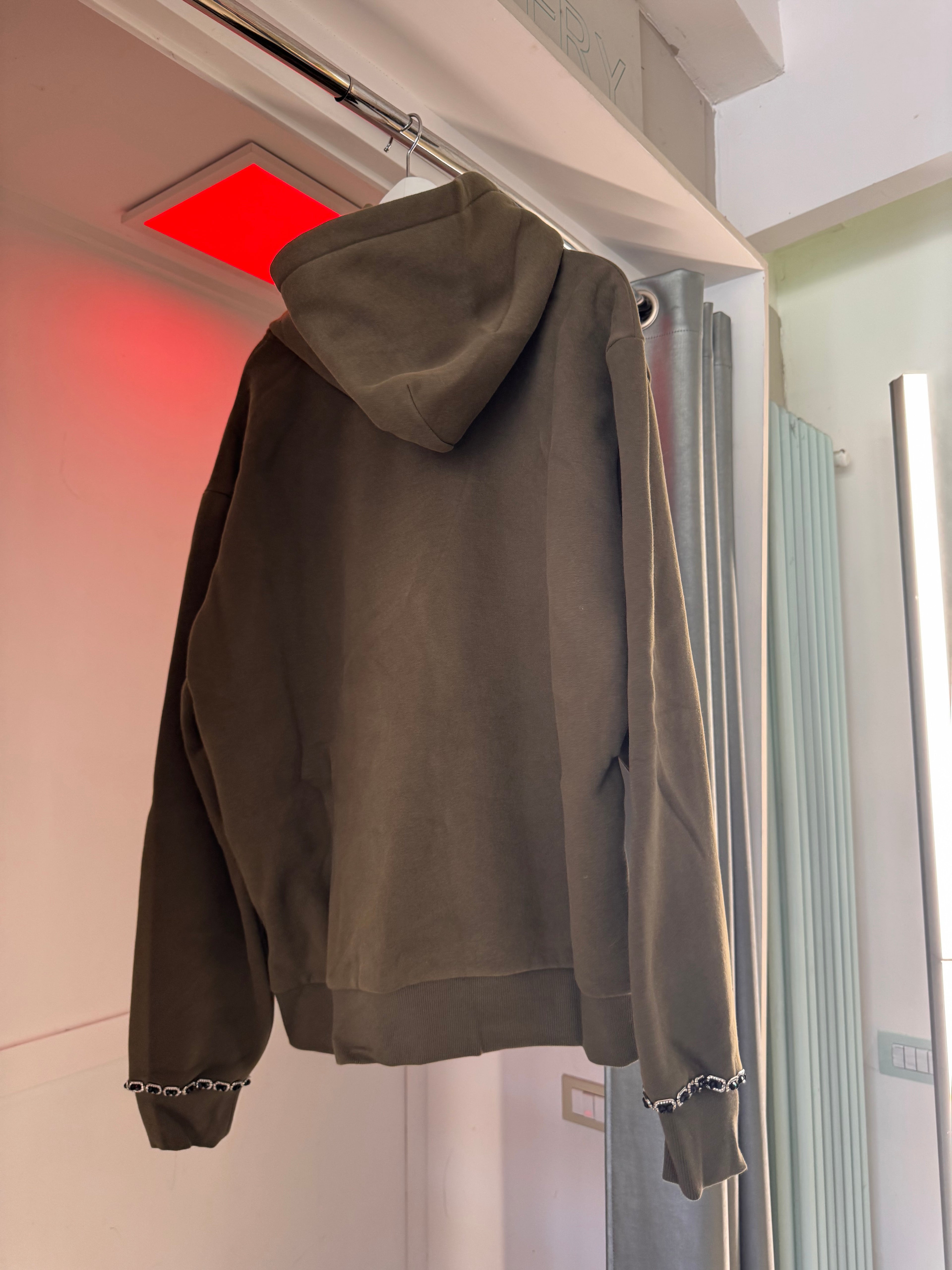 MILITARY GREEN HOODIE