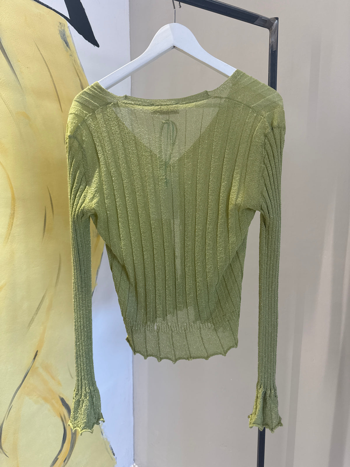 Cardigan in lurex