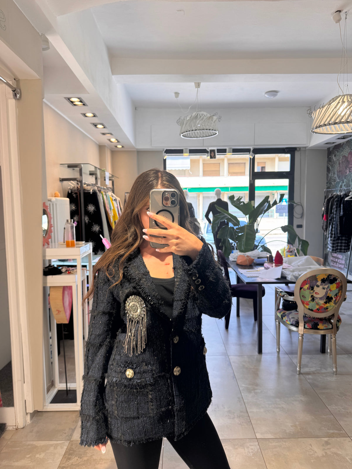 BLUE BLACK BLAZER