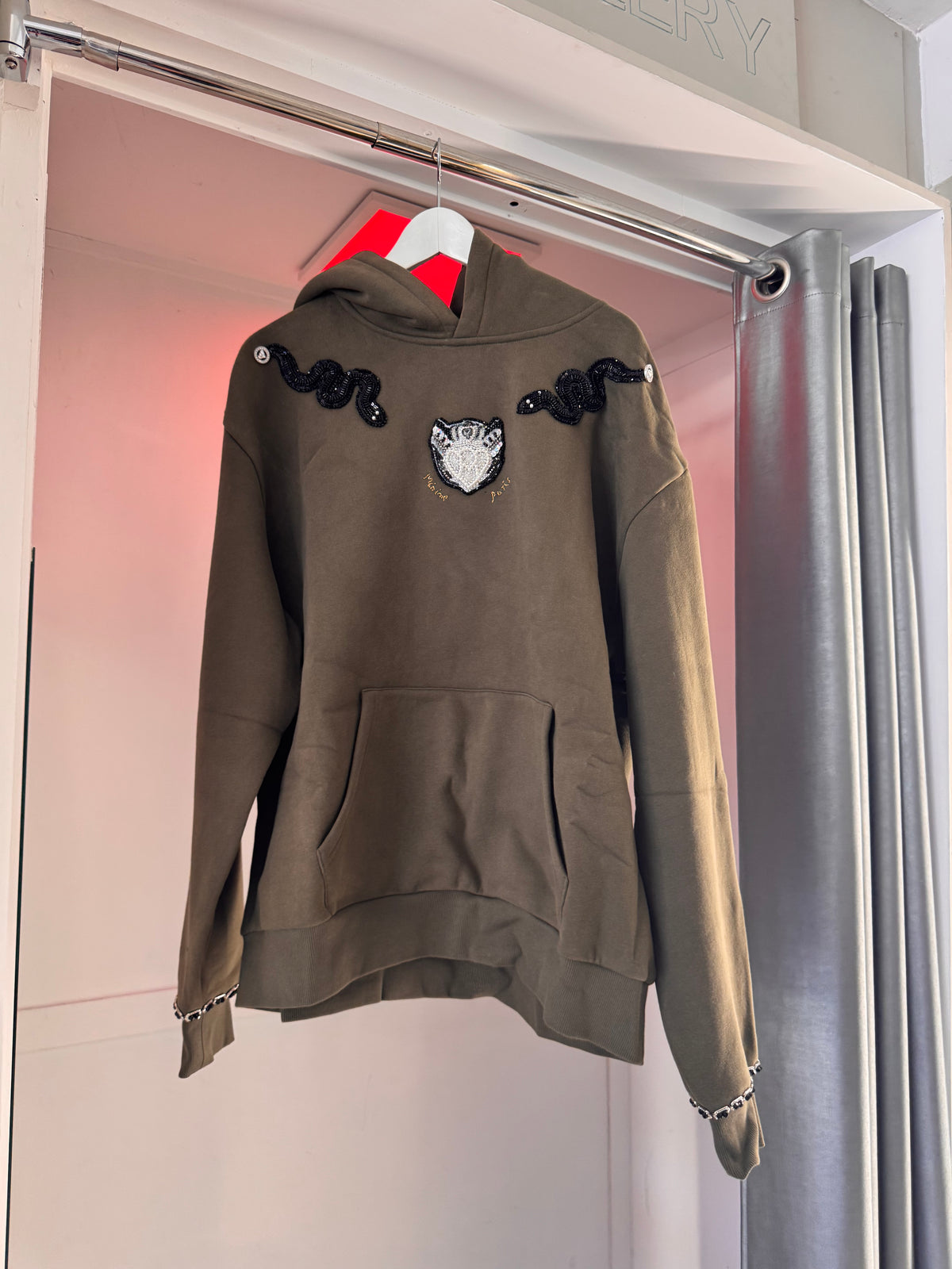 MILITARY GREEN HOODIE