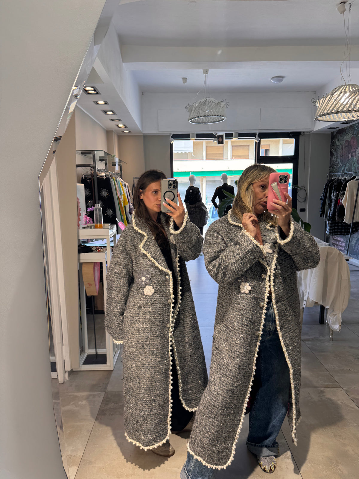GREY COAT