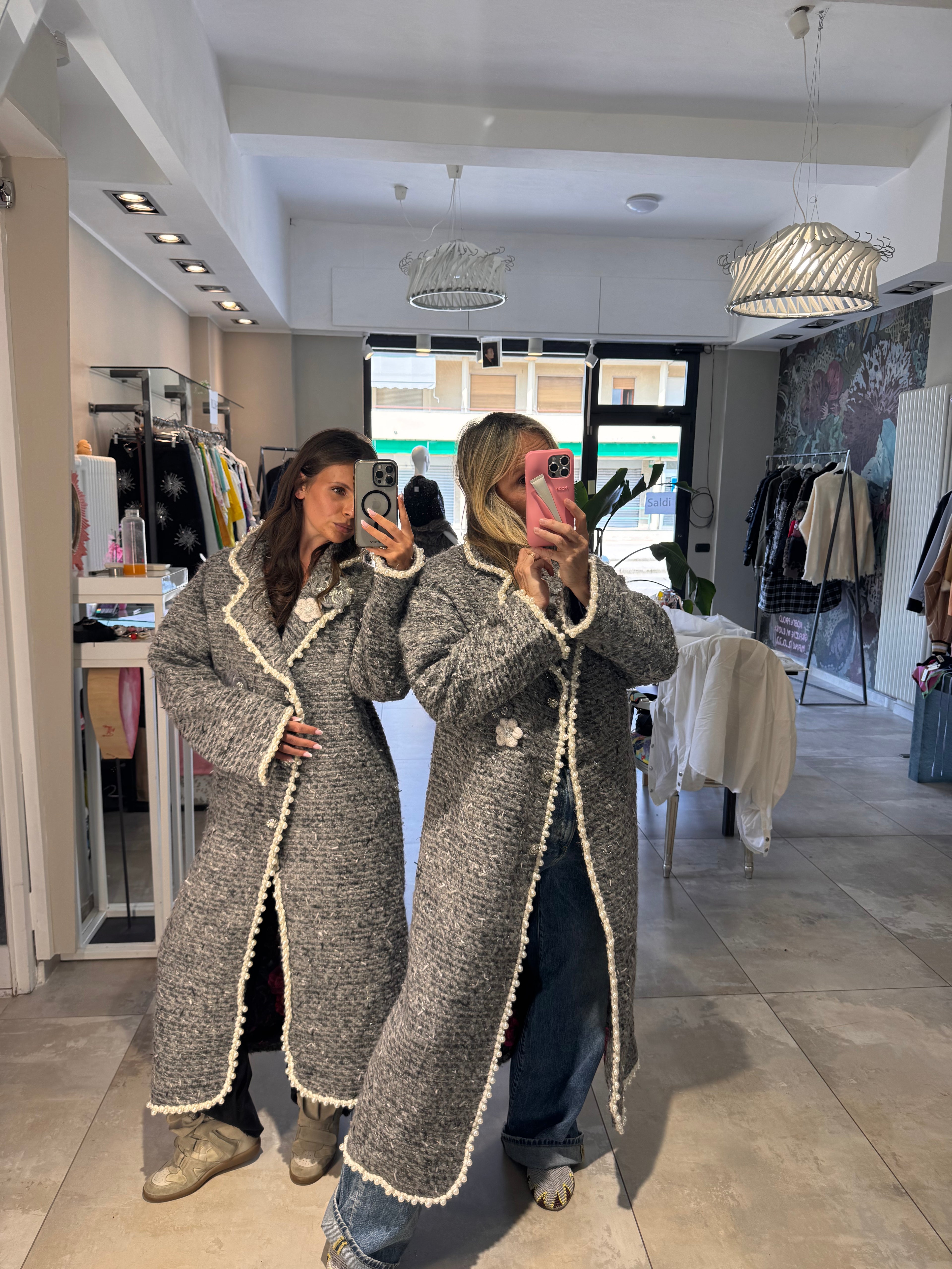 GREY COAT