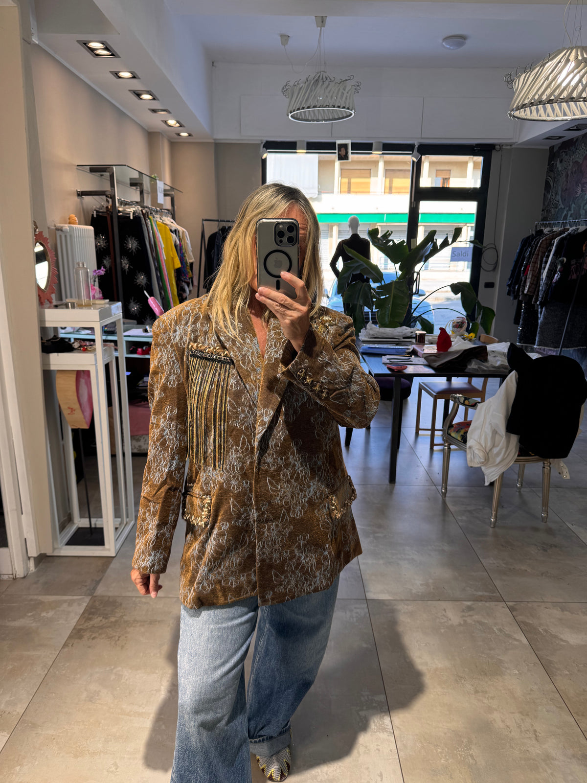 JAQUARD BLAZER
