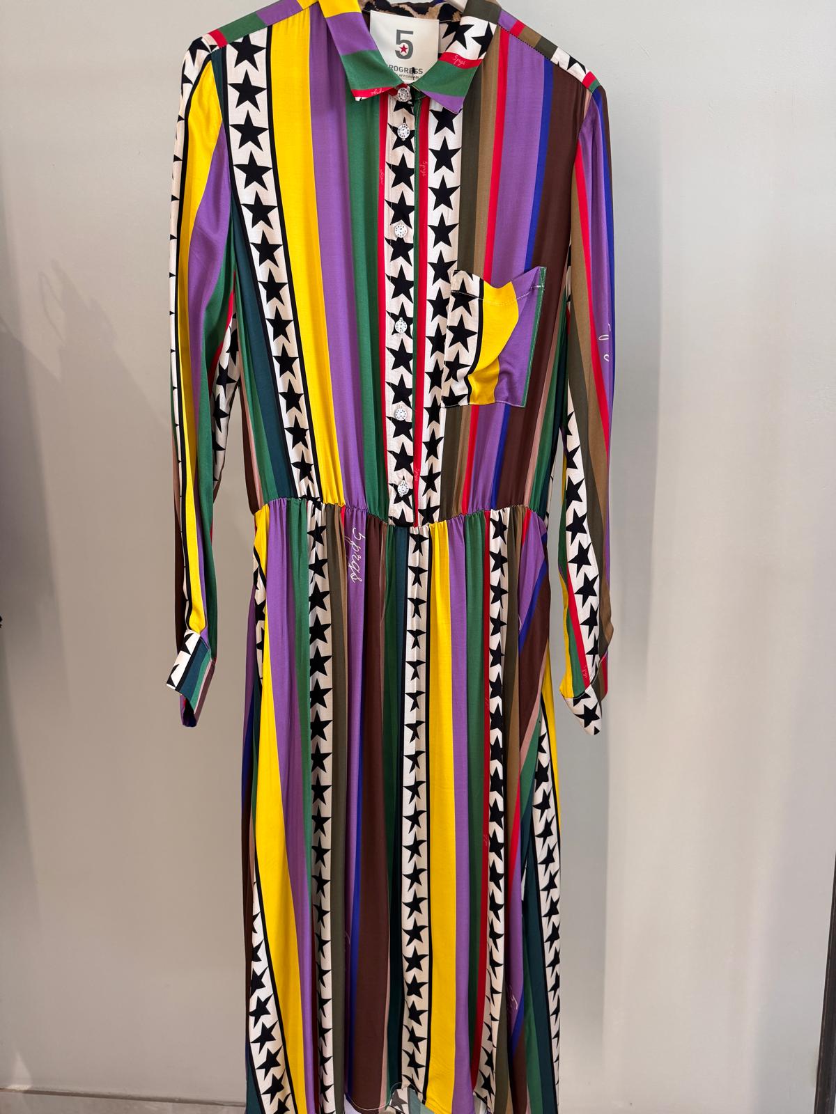 Chemisier Dress Stripes
