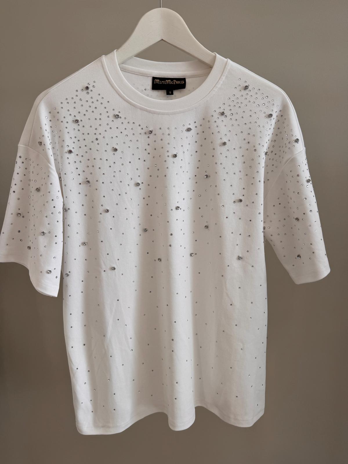 White Cristal Glow T-Shirt