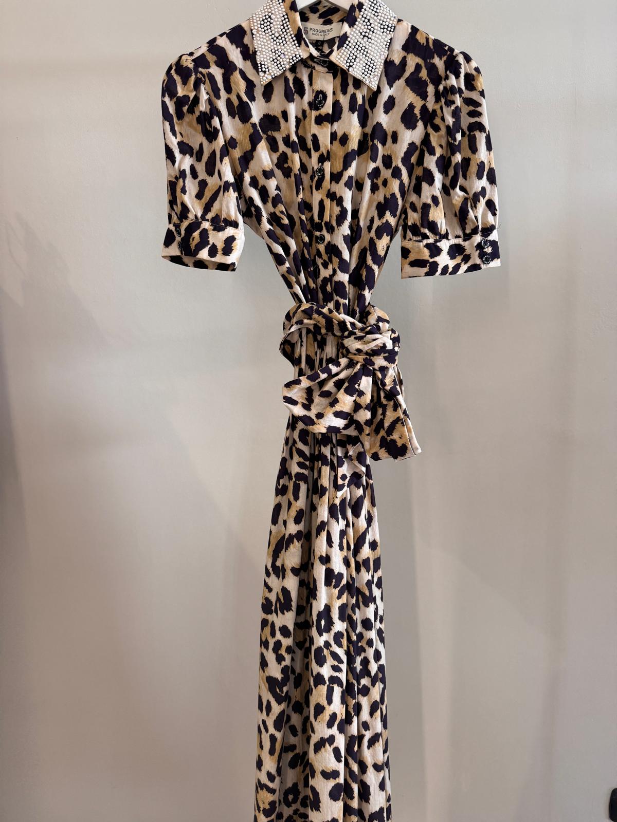 Dress Longuette Chemisier Macula