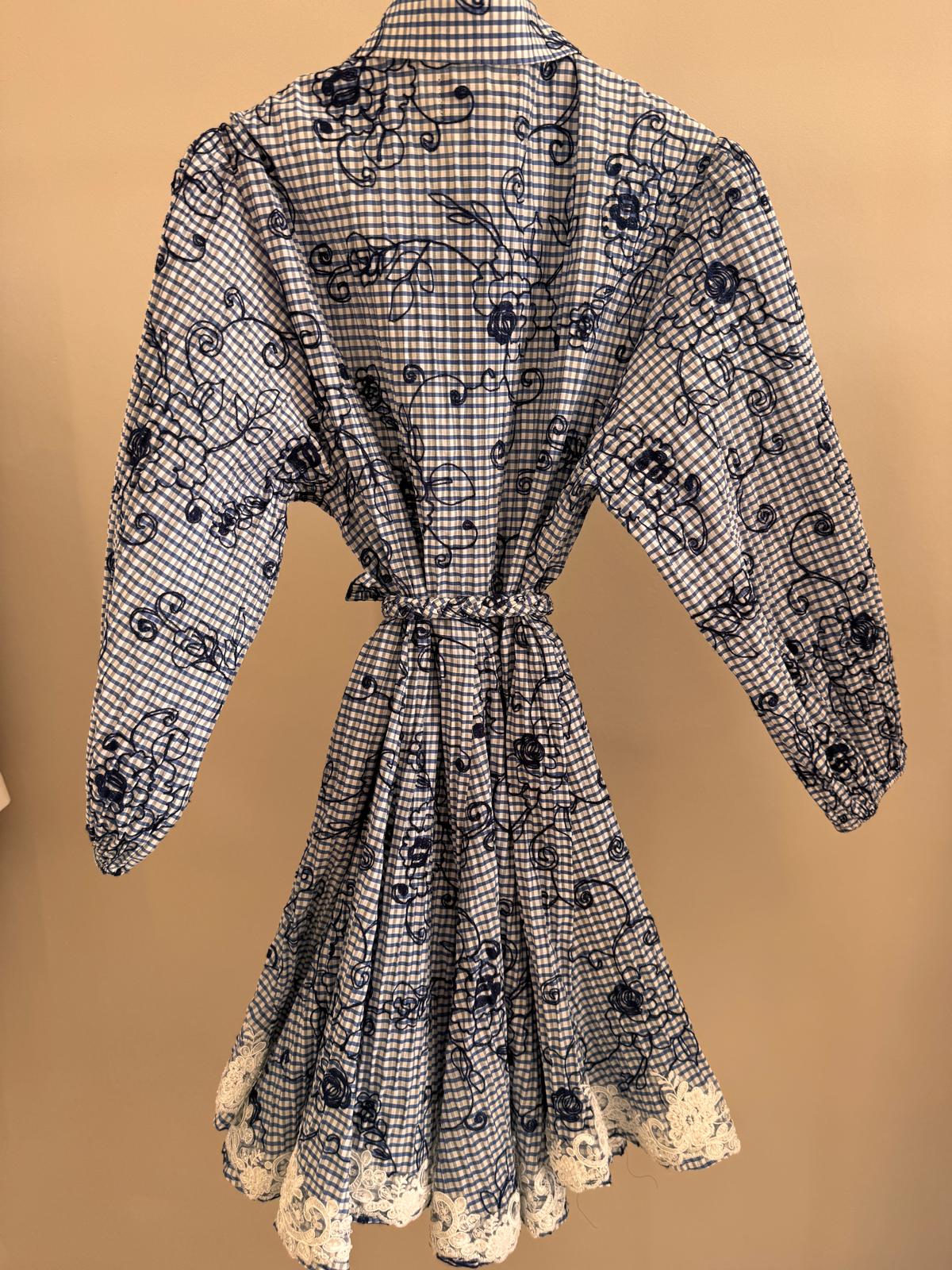 Beanded Shirt Dress