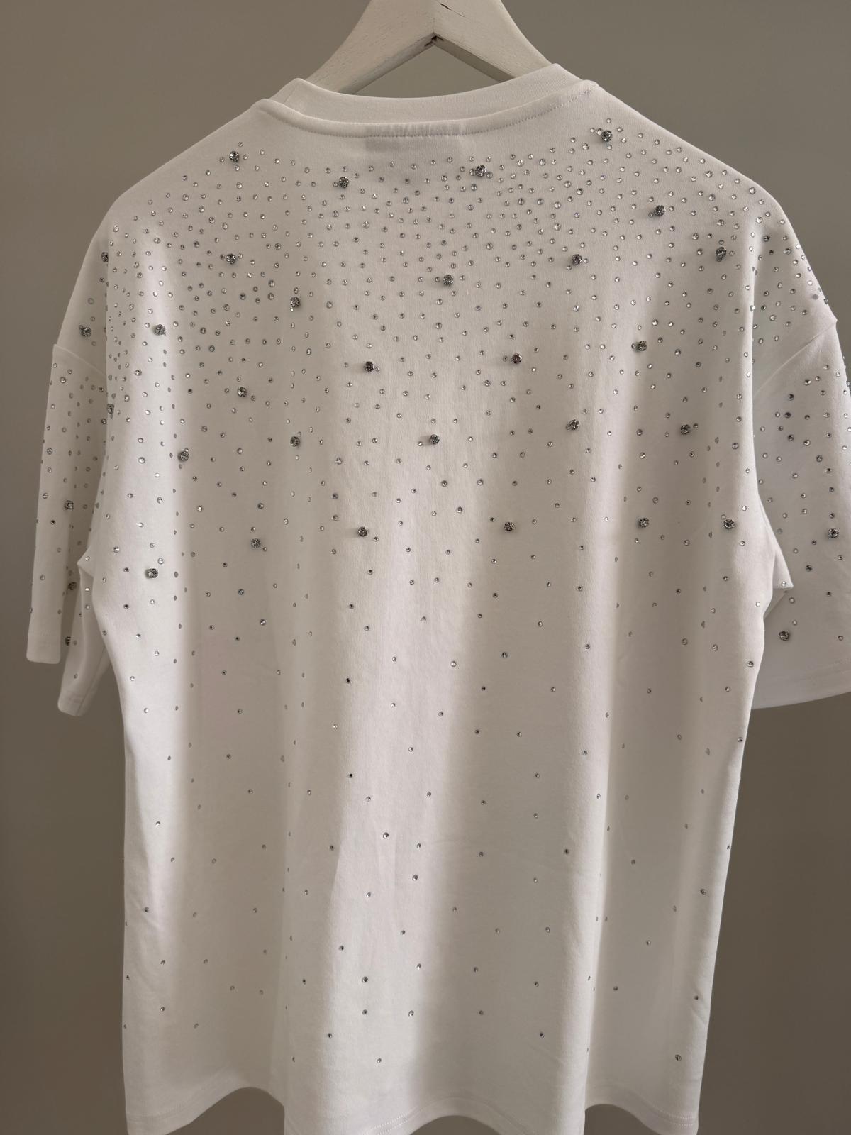 White Cristal Glow T-Shirt